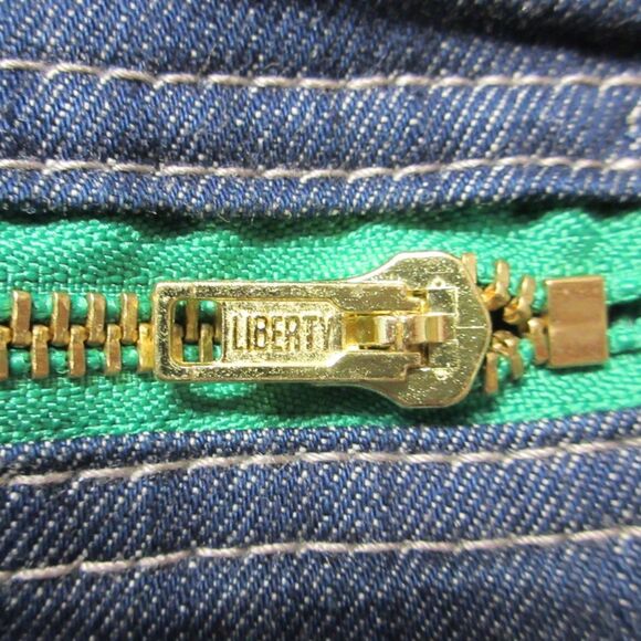 LIBERTY Flex Bib Jean Overalls Sz 46x30 Relaxed Fit 17006 Blue Stretch Denim NWT - Picture 10 of 14